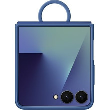 Samsung F766 Z Flip 7 Silicone Ring Case Blue EF-PF766TN